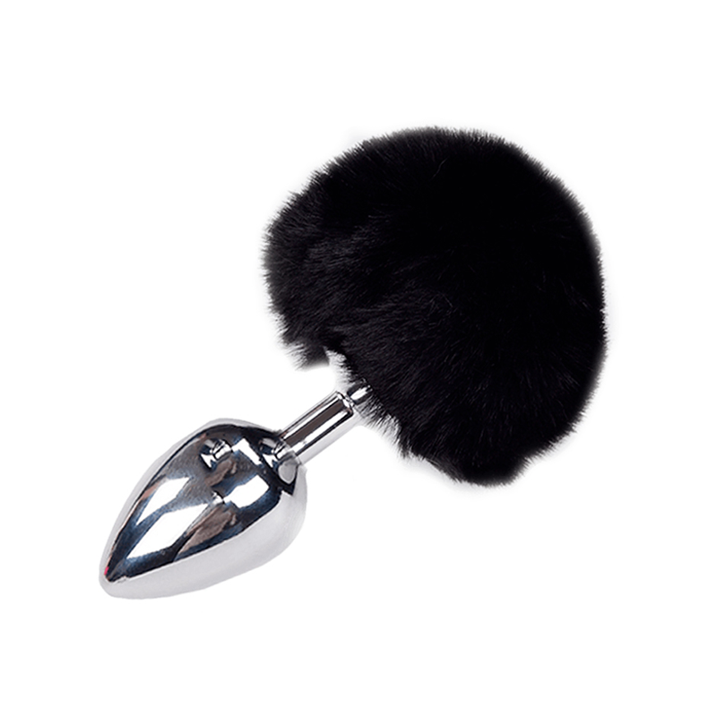 SEXTOY ANANOVA- Plug anal queue ronde noire L – NOVA GIRL