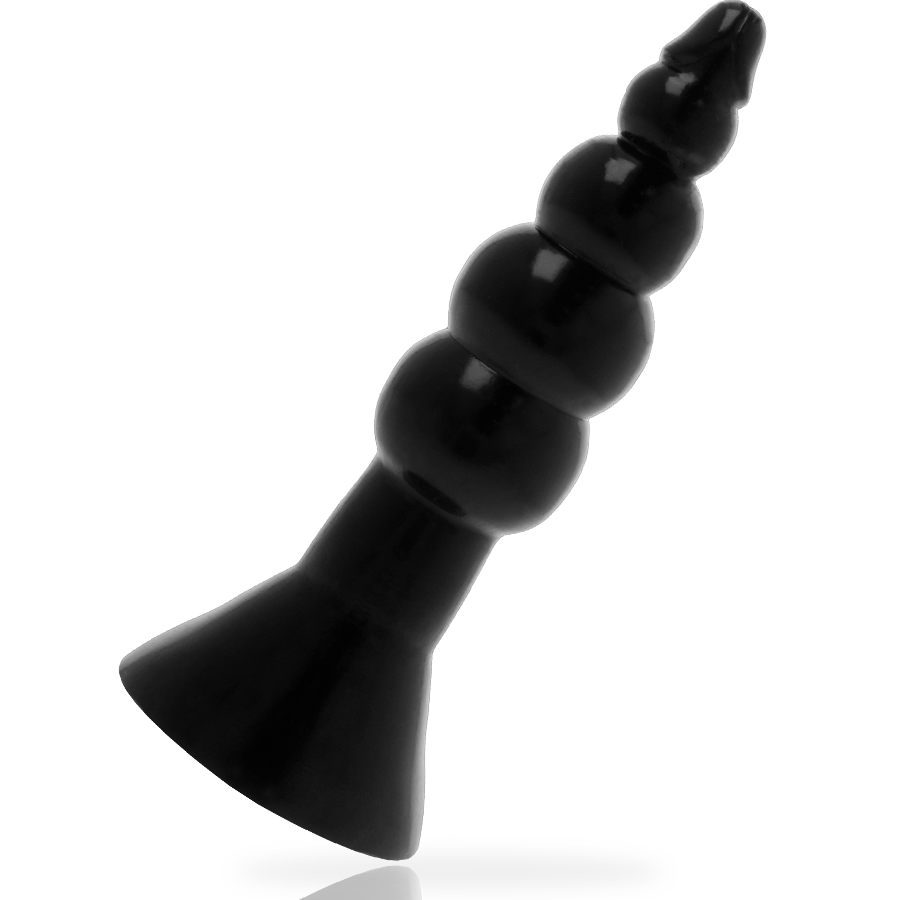 SEXTOYS NOVA GIRL - Plug anal noir 17 cm