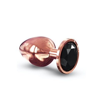 NOVQ GIRL sextoys : plug anal rose gold taille L