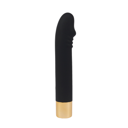 NOVA GIRL sextoys : vibromasseur Sirius rechargeable noir et doré