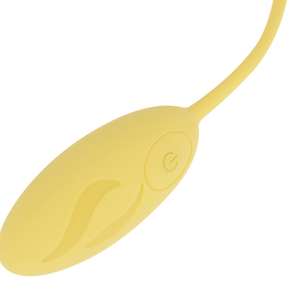 NOVA GIRL sextoys : oeuf vibrant 10 modes jaune