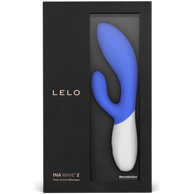 NOVA GIRL sextoys : vibromasseur Ina wave 2 bleu Lelo