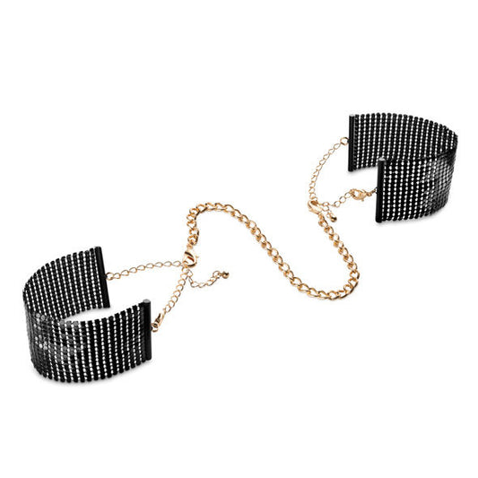 NOVQ GIRL sextoys : bracelets menottes noires