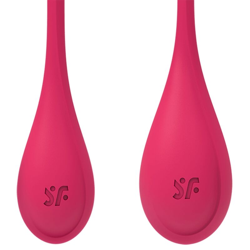 NOVA GIRL sextoys : lot de 3 boulets de Geisha Yoni Power 1 rouge Satisfyer