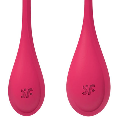 NOVA GIRL sextoys : lot de 3 boulets de Geisha Yoni Power 1 rouge Satisfyer