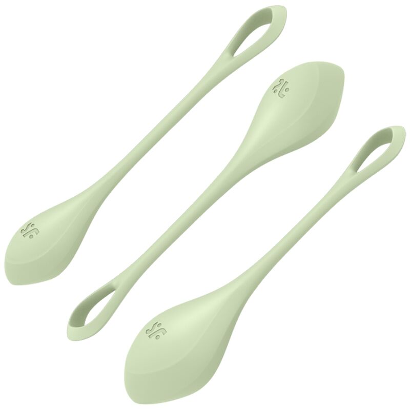 NOVA GIRL sextoys : lot de " boules de Geisha yoni Power 2 vert Satisfyer