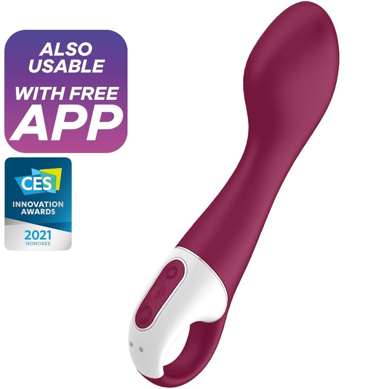 NOVA GIRL sextoys : vibromasseur Hot Spot rouge connecté Satisfyer