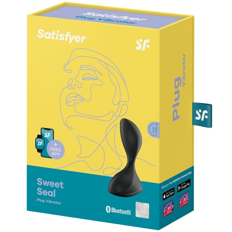 NOVA GIRL sextoys  : plug anal vibrant connecté noir