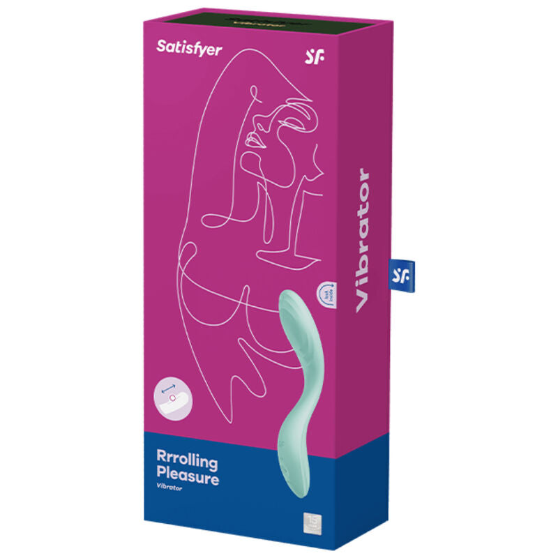 NOVA GIRL sextoys : vibromasseur Rrrolling Pleasure vert Satisfyer