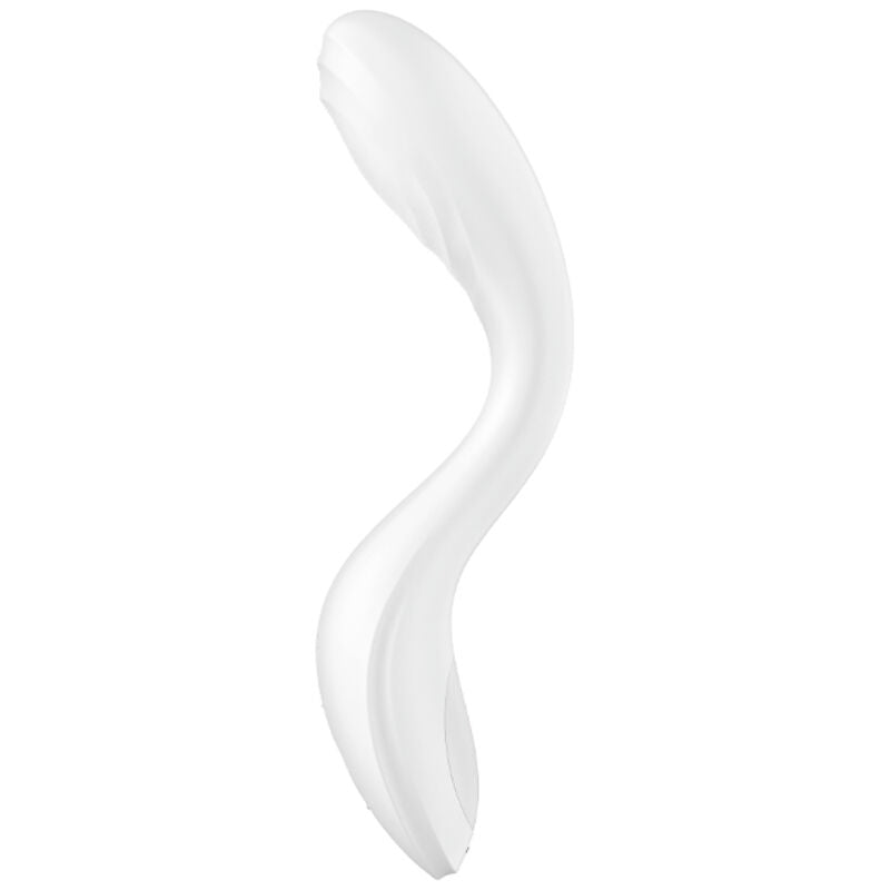 NOVQ GIRL sextoys : vibromasseur Rrrolling Pleasure Blanc Satisfyer