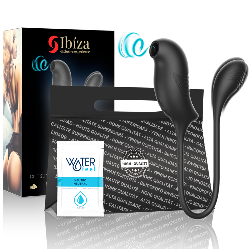 NOVA GIRL sextoys : stimulateur  et vibrateur clitoridien noir