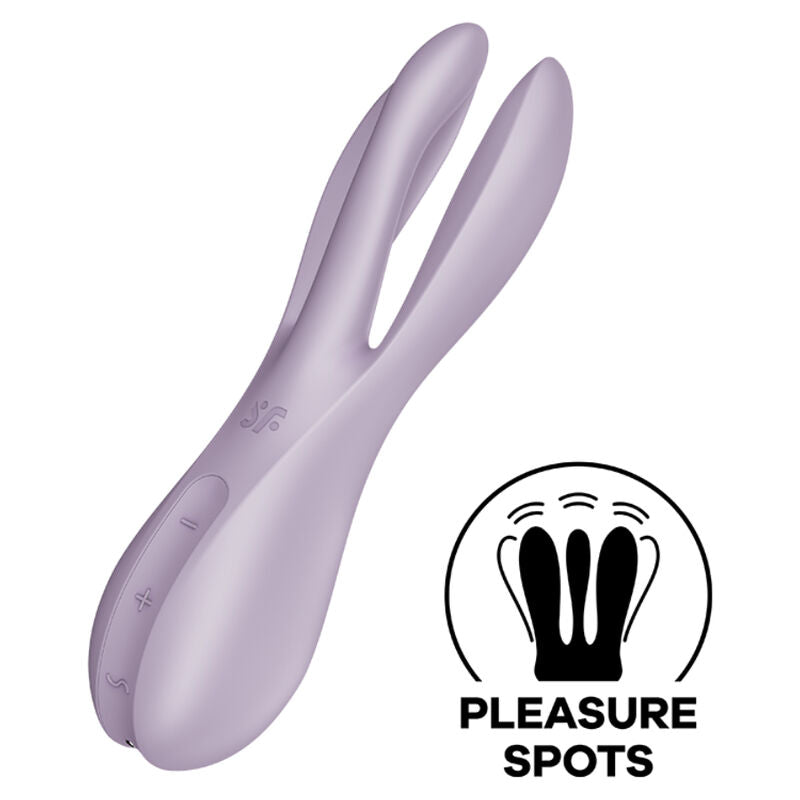 NOVA GIRL sextoys : vibromasseur Trio 2 violet Satisfyer