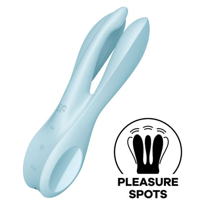 NOVA GIRL sextoys : vibromasseur trio 1 bleu Satisfyer