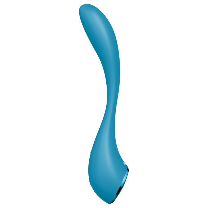 NOVA GIRL sextoys : vibromasseur point G Flex 5 connecté bleu Satisfyer