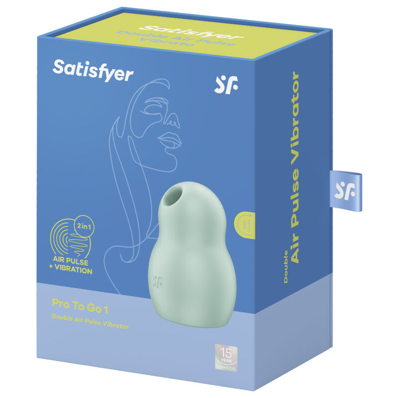 NOVA GIRL sextoys : stimulateur clitoridien Pro to Go 1 air pulsé vert Satisfyer