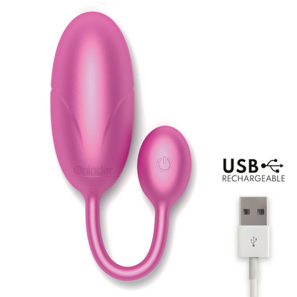 NOVA GIRL sextoys : oeuf vibrant rose avec application