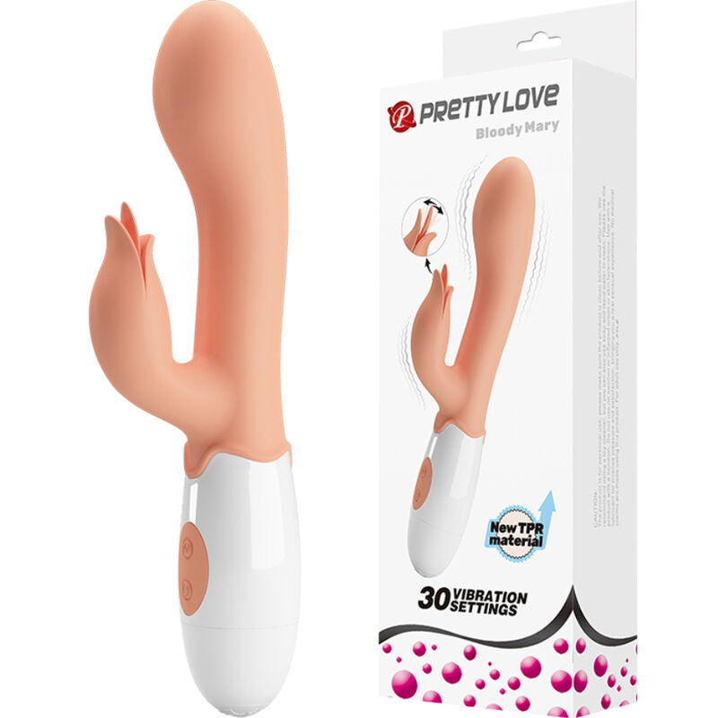 NOVA GIRL sextoys : vibromasseur avec stimulation clitoridienne fleur