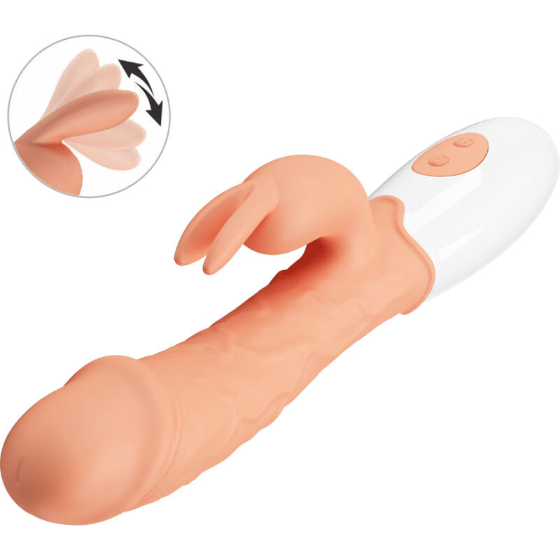 NOVA GIRL sextoys : vibromasseur avec stimulation clitoridienne lapin