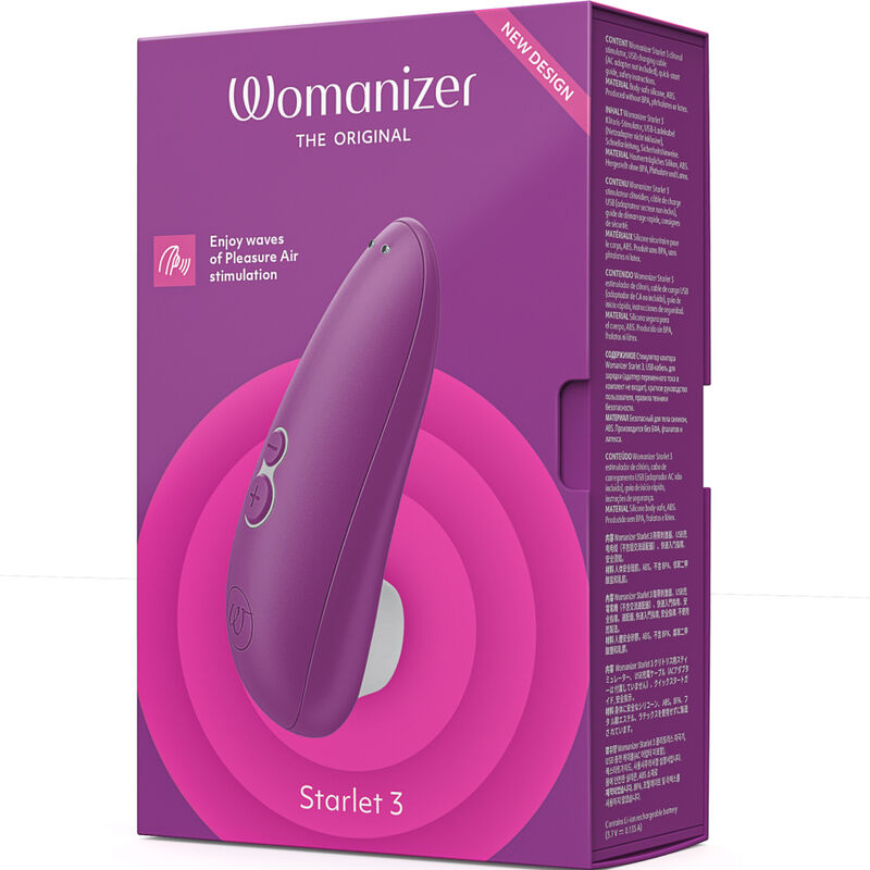 NOVA GIRL sextoys : stimulateur clitoridien Starlet 32 violet Womanizer