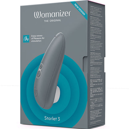 NOVA GIRL sextoys : stimulateur clitoridien Starlet 3 gris Womanizer