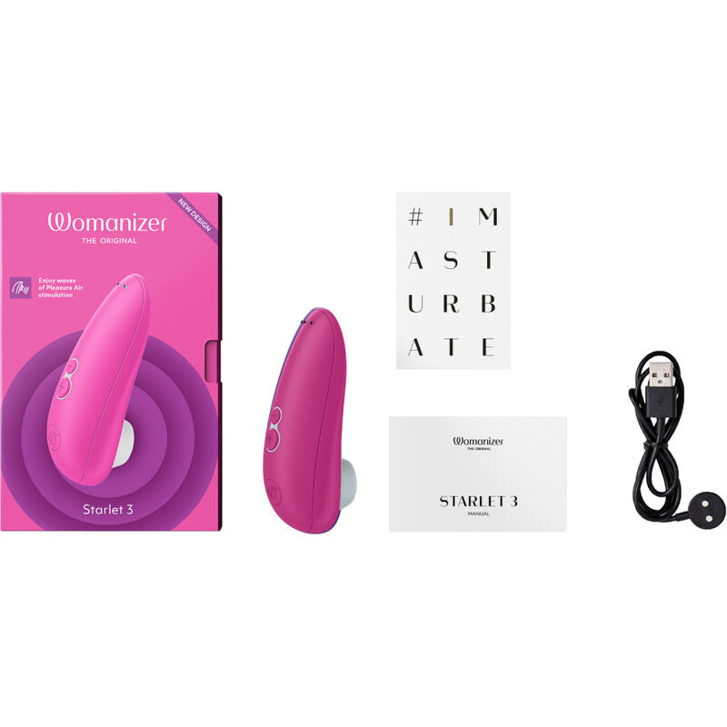 NOVA GIRL sextoys : stimulateur clitoridien Starlet 3 rose Womanizer