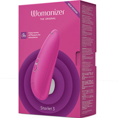 NOVA GIRL sextoys : stimulateur clitoridien Starlet 3 rose Womanizer