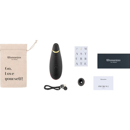 NOVA GIRL sextoys : stimulateur clitoridien Premium 2 noir Womanizer