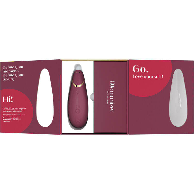 NOVA GIRL sextoys : stimulateur clitoridien Premium 2 Bordeaux Womanizer