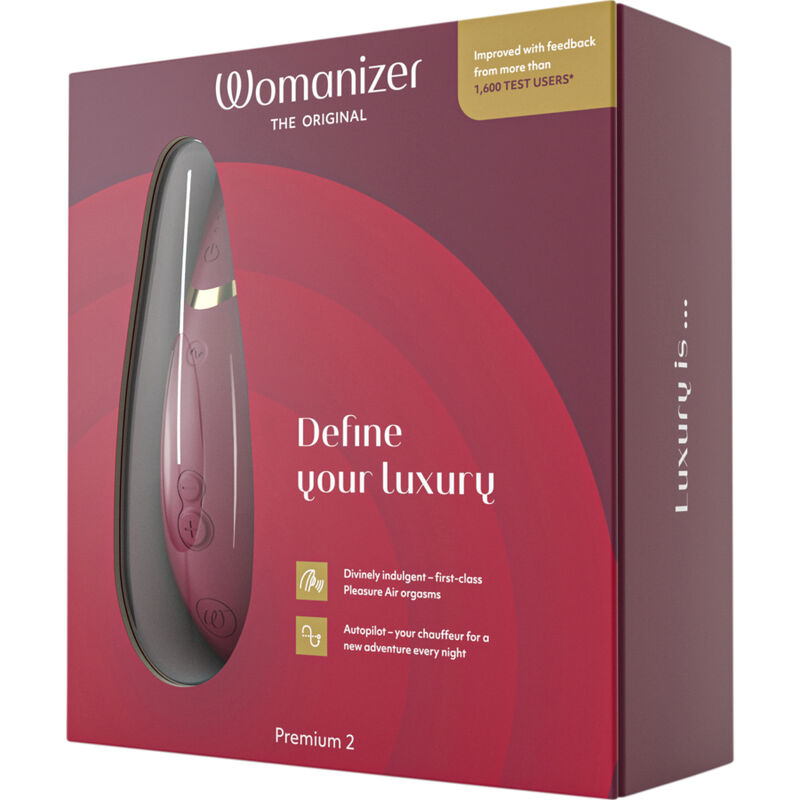 NOVA GIRL sextoys : stimulateur clitoridien Premium 2 Bordeaux Womanizer