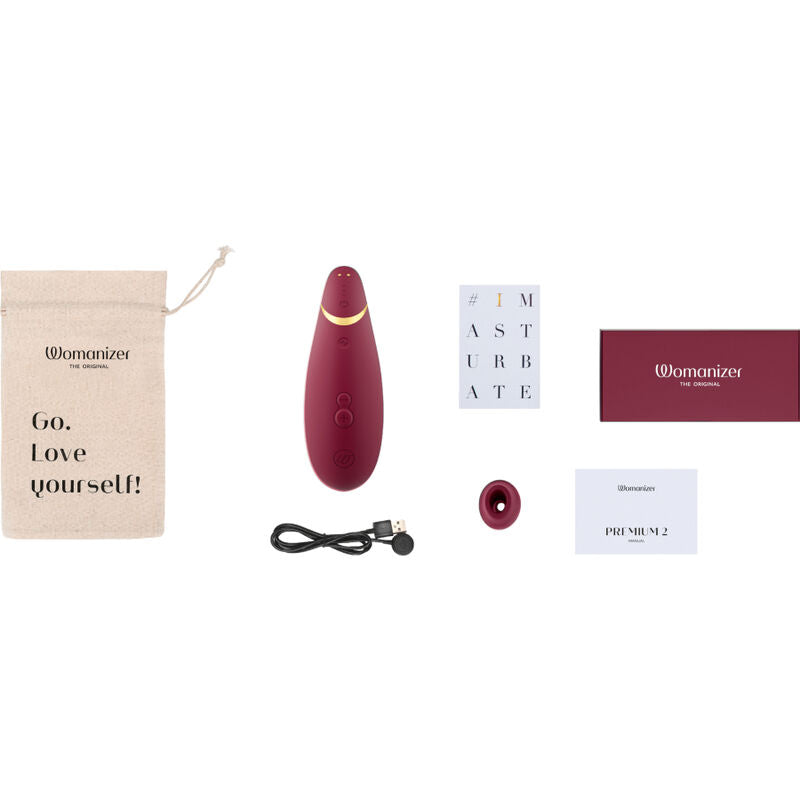 NOVA GIRL sextoys : stimulateur clitoridien Premium 2 Bordeaux Womanizer