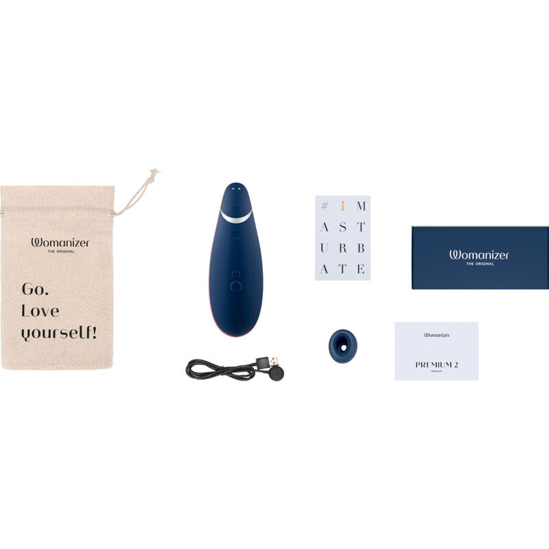 NOVA GIRL sextoys : stimulateur clitoridien Premium 2 bleu Womanizer