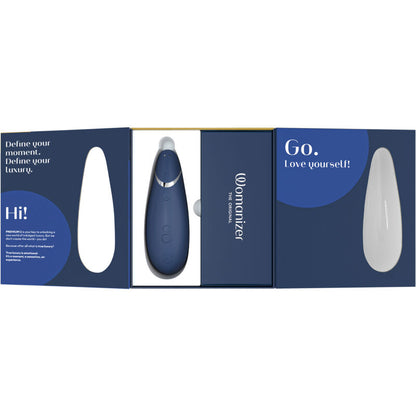 NOVA GIRL sextoys : stimulateur clitoridien Premium 2 bleu Womanizer