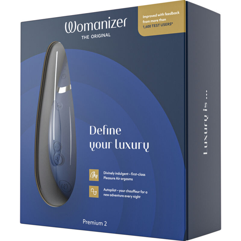 NOVA GIRL sextoys : stimulateur clitoridien Premium 2 bleu Womanizer