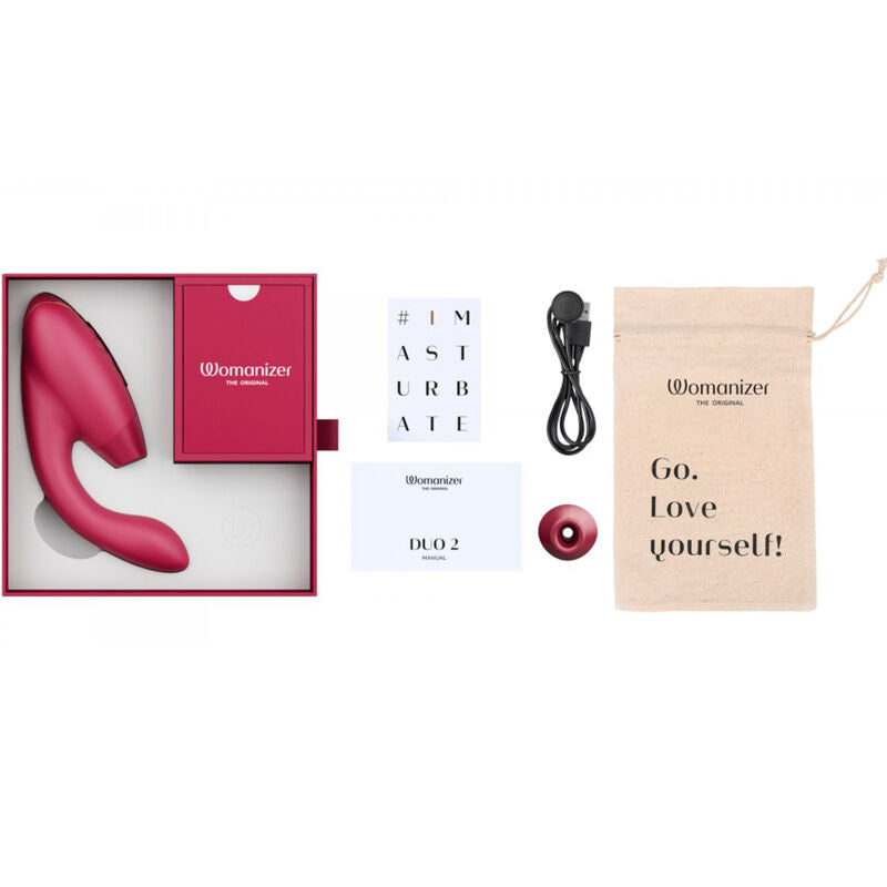 NOVA GIRL sextoys : vibromasseur duo 2 aubergine Womanizer