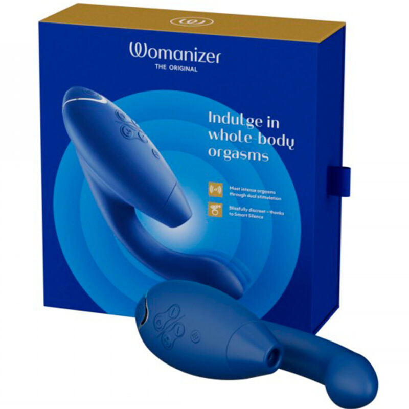 NOVA GIRL sextoys : vibromasseur duo 2 bleu Womanizer