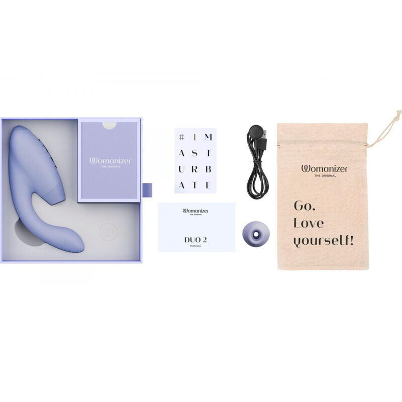 NOVQ GIRL sextoys : vibromasseur duo 2 violet Womanizer