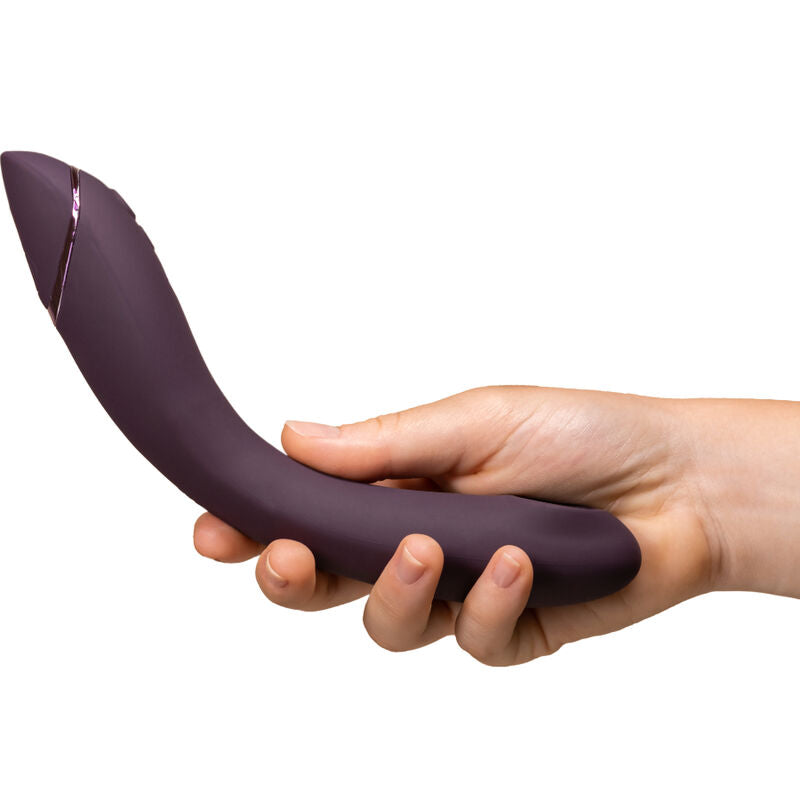 NOVA GIRL sextoys : vibromasseur OG point G et clitoris aubergine Womanizer