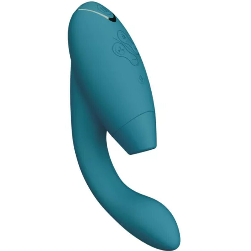 NOVA GIRL sextoys : vibromasseur duo 2 bleu canard Womanizer