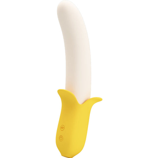 NOVA GIRL sextoys : vibromasseur multifonctions banane jaune