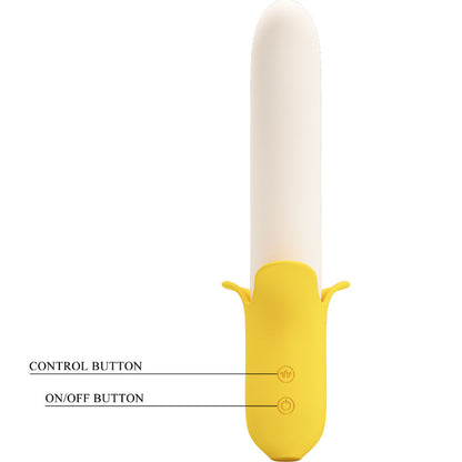 NOVA GIRL sextoys : vibromasseur multifonctions banane jaune