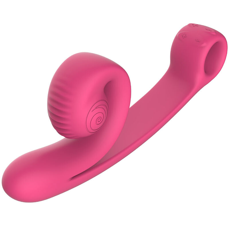 NOVA GIRL sextoys : vibromasseur Snail point G et stimulation clitoridienne rose