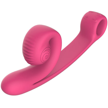 NOVA GIRL sextoys : vibromasseur Snail point G et stimulation clitoridienne rose