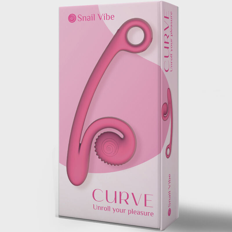 NOVA GIRL sextoys : vibromasseur Snail point G et stimulation clitoridienne rose