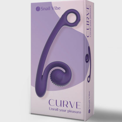 NOVA GIRL sextoys : vibromasseur Snail point G avec stimulation clitoridienne violet