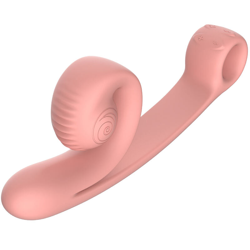 NOVA GIRL sextoys : vibromasseur Snail point G avec stimulation clitoridienne pêche