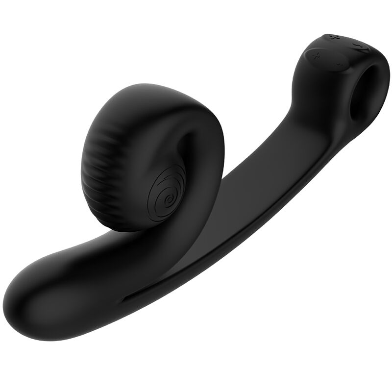 NOVA GIRL sextoys : vibromasseur Snail point G et stimulation clitoridienne noir