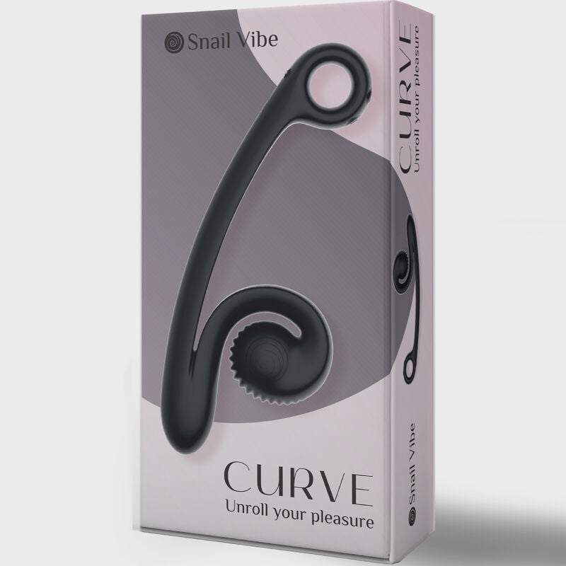 NOVA GIRL sextoys : vibromasseur Snail point G et stimulation clitoridienne noir