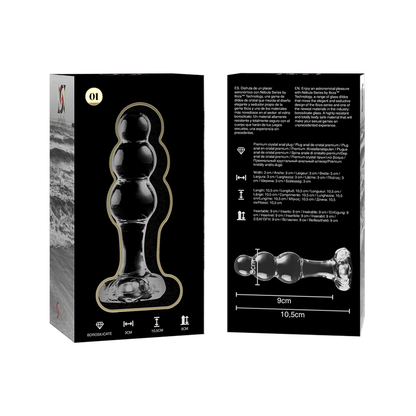 NOVA GIRL sextoys  : plug anal en verre