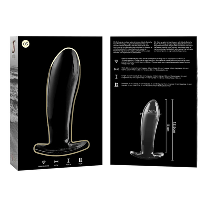 NOVA GIRL sextoys  : plug anal en verre