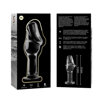 NOVA GIRL sextoys  : plug anal en verre